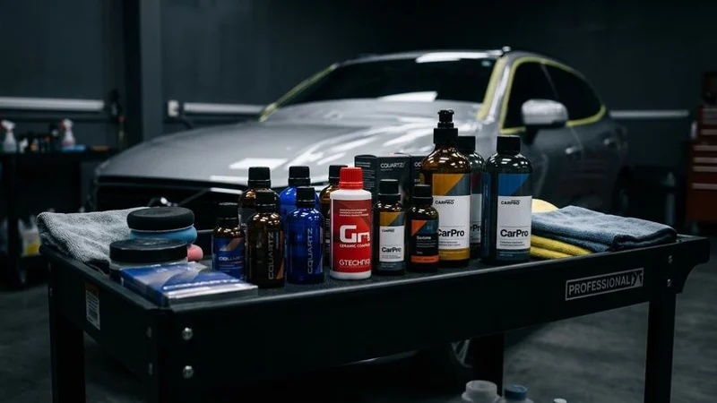 Ceramic coating package comparison chart