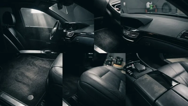 Clear windshield after professional repair with no visible damage